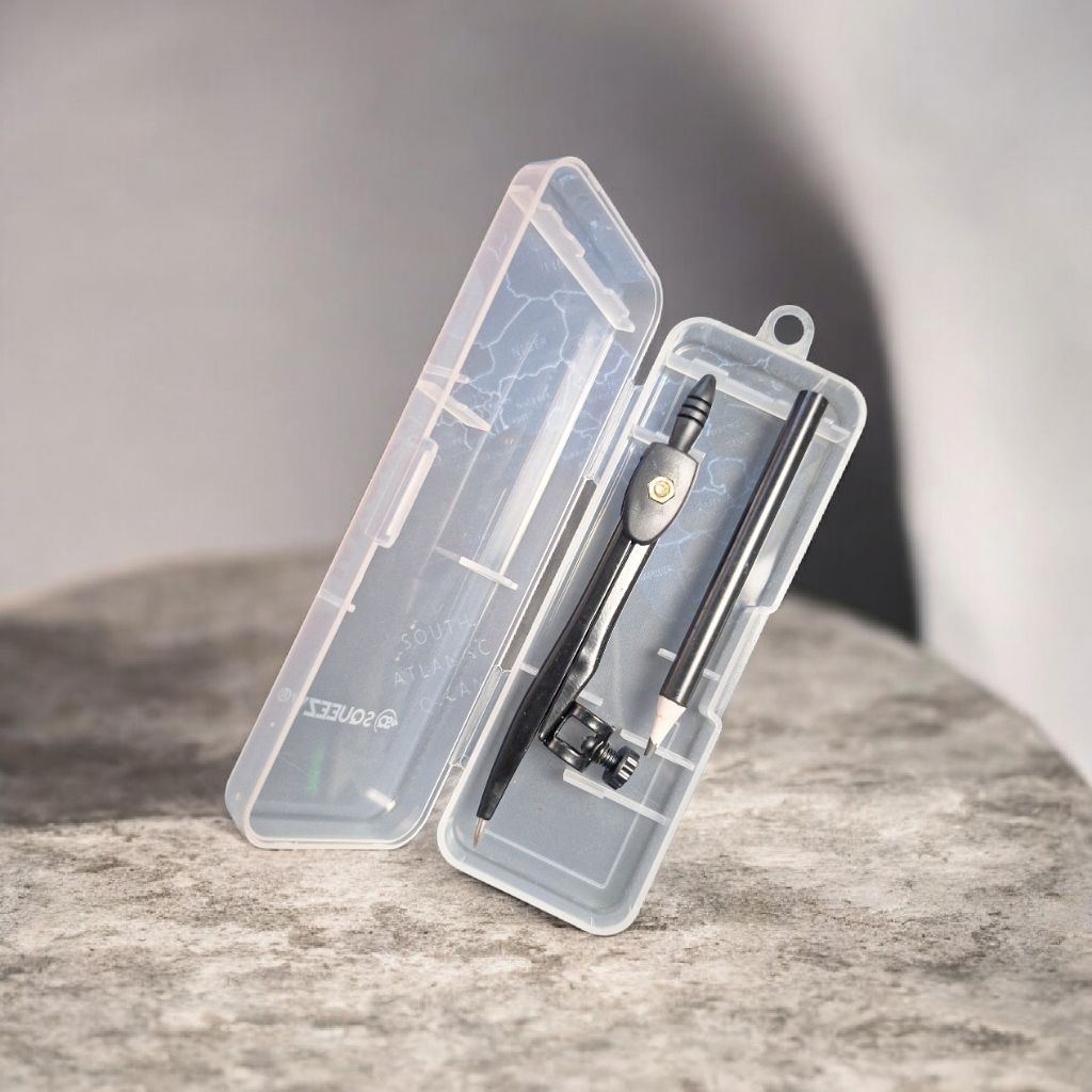 JANGKA BESI Set Pensil SQUEEZY/Jangka Besi Free Pensil/jangka Sorong