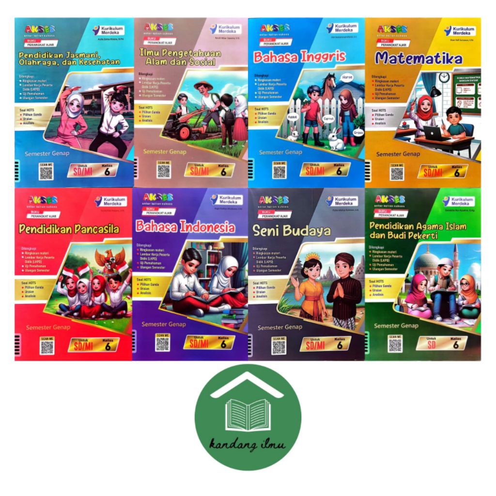 LKS AKSES Kelas 6 SD Kurikulum Merdeka