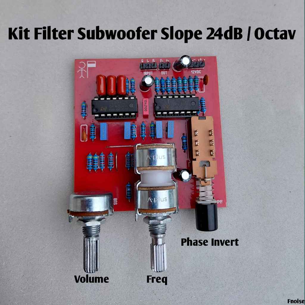 Kit Filter Subwoofer Kit Lpf