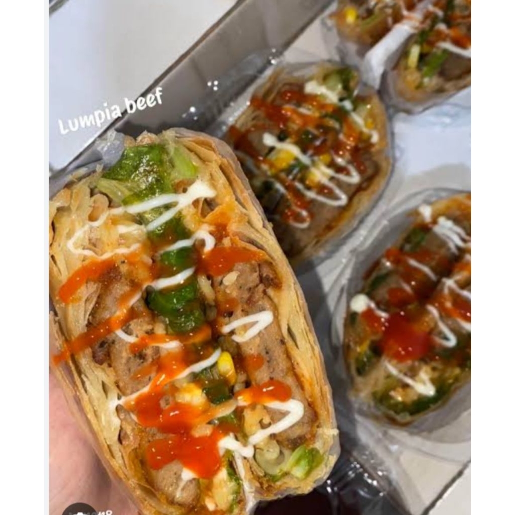 lumpia beef prozen
