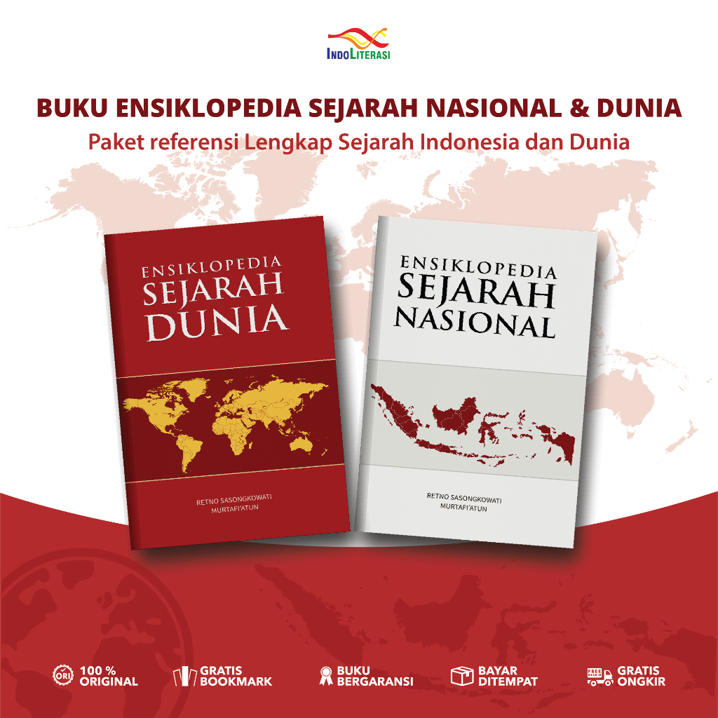 Buku Ensiklopedia Sejarah Nasional dan Ensiklopedia Sejarah Dunia