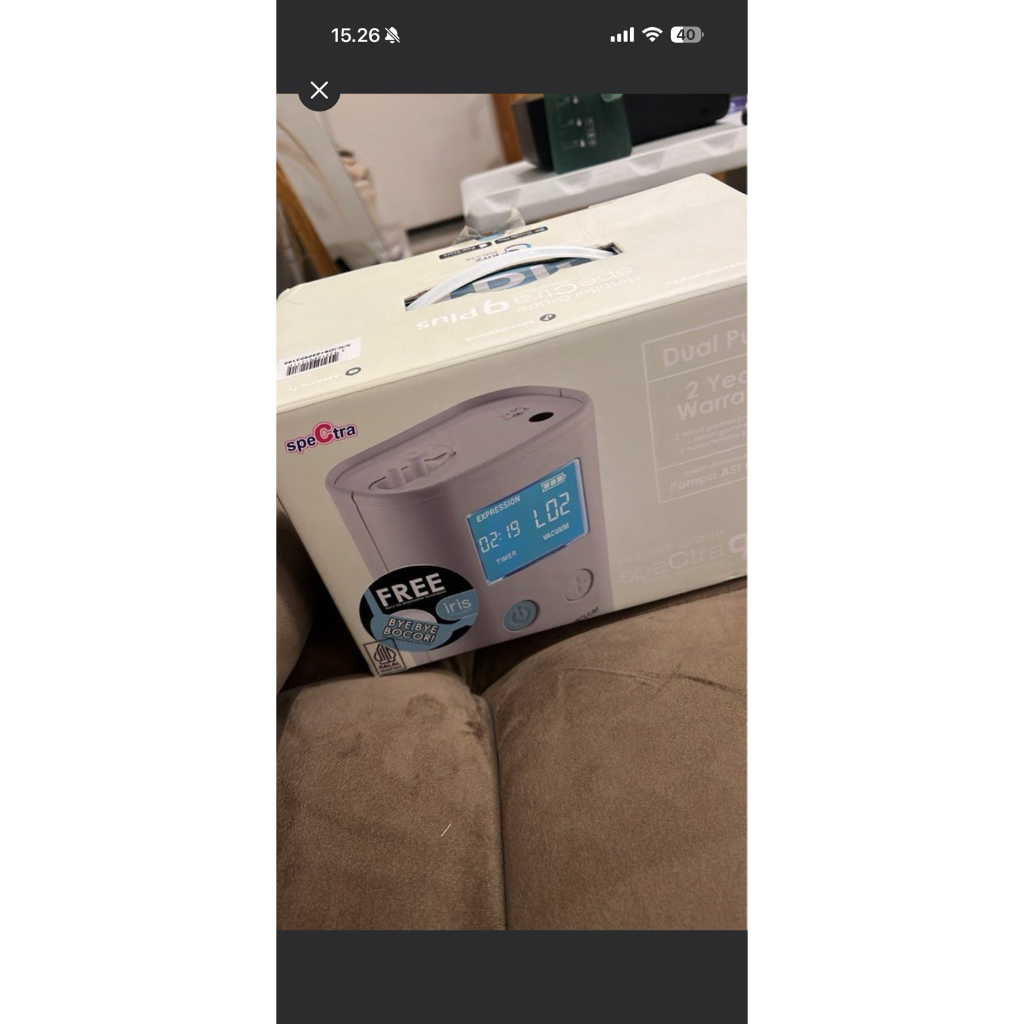 spectra 9+ preloved + aksesoris handsfree