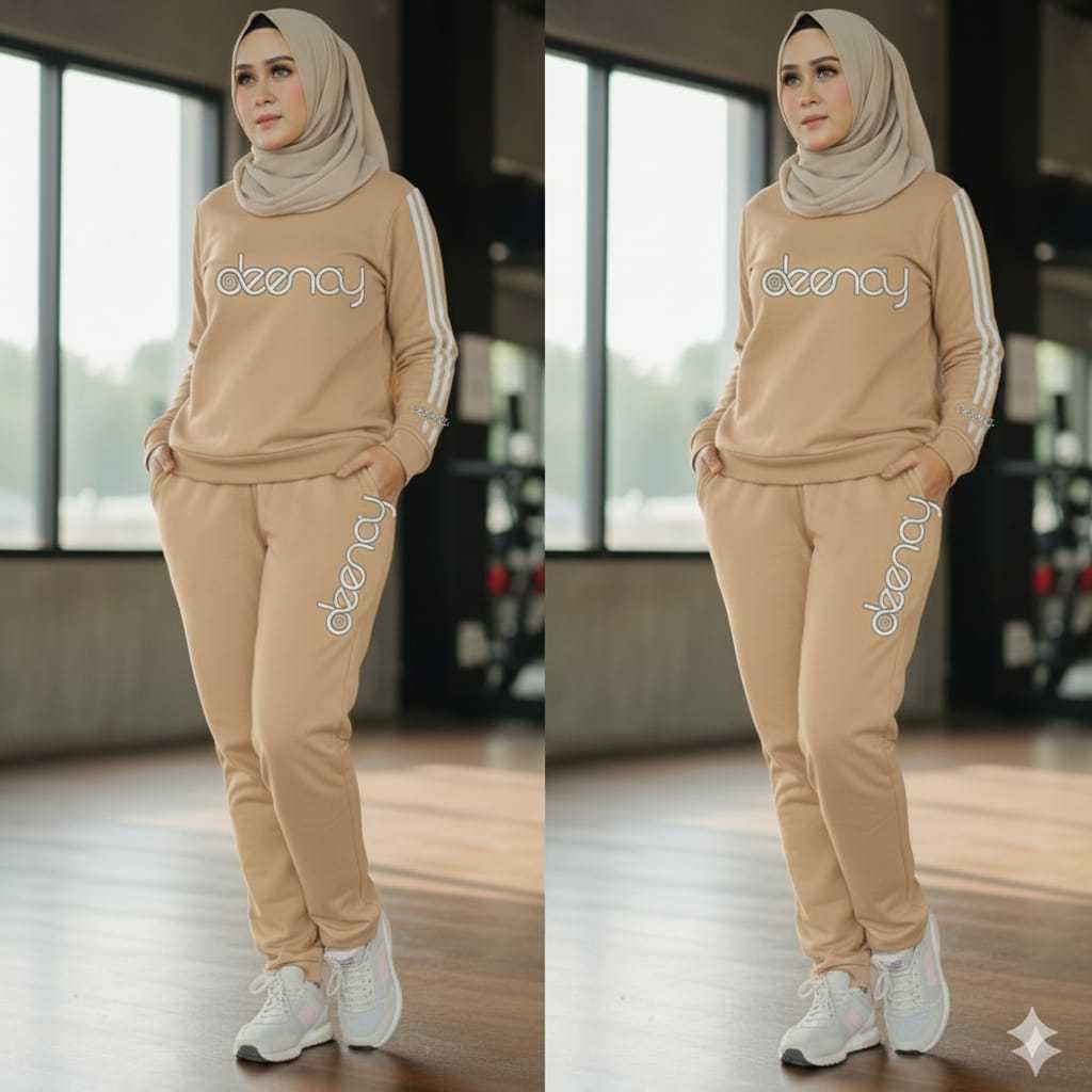 ORIGINAL OLIVIA TRAINING / SETELAN OLAHRAGA WANITA / STELAN WANITA MUSLIM / SETELAN TRAINING WANITA