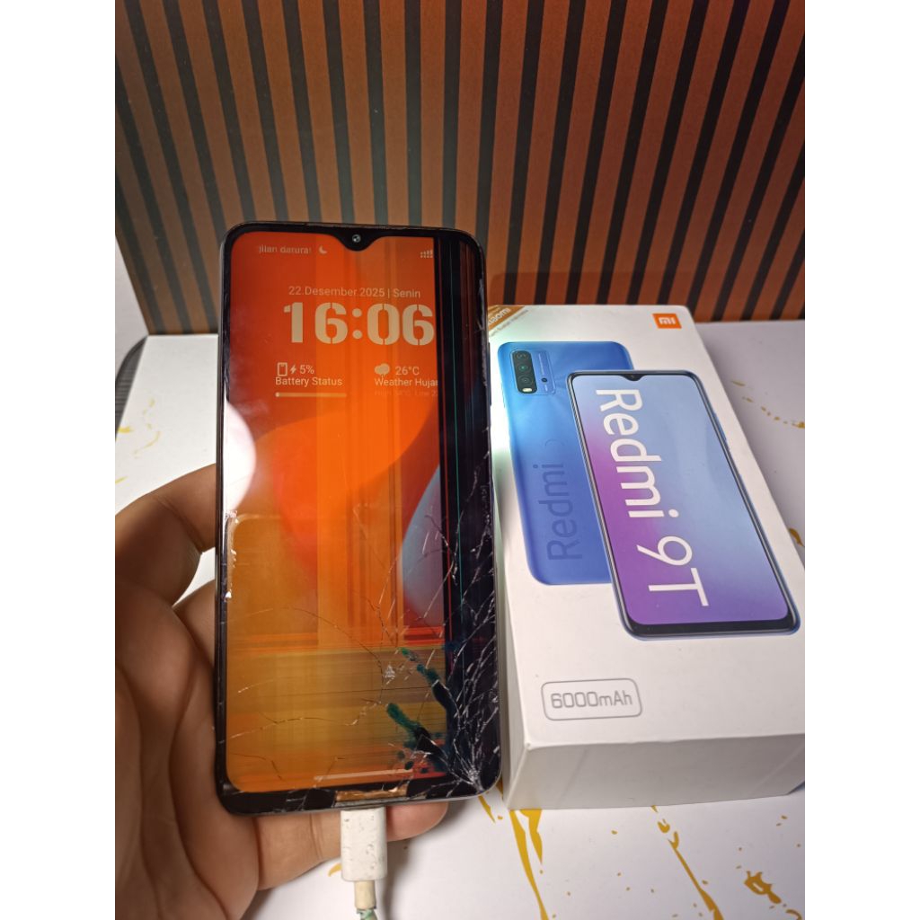 redmi 9T 4/64 minus lcd
