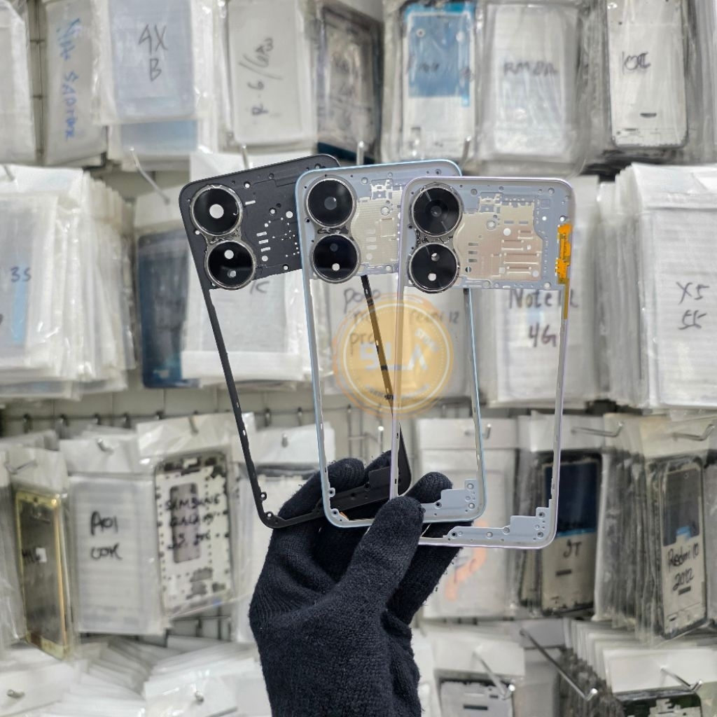 BEZEL TUTUP MESIN TULANG TENGAH BEZEL FOR OPPO A78 5G