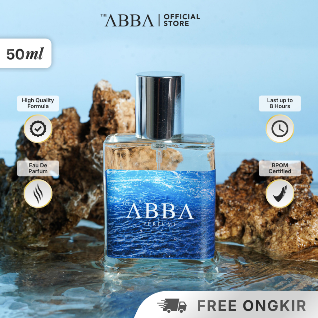 Parfum Pria ABBA DESPRADA EDP 50ml BPOM | Parfum Maskulin Tahan Lama | Citrus Fresh Soft Aquatic