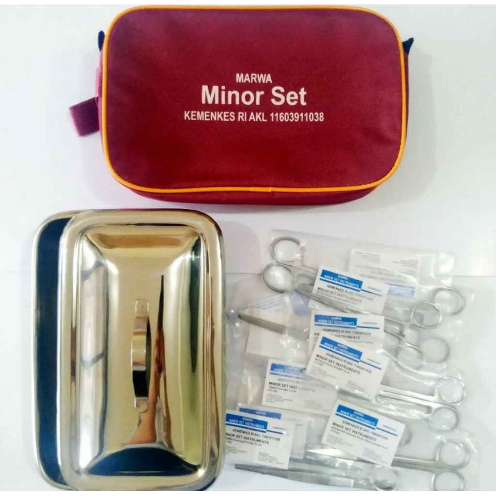 Minor Set Lengkap / Set Bedah Minor