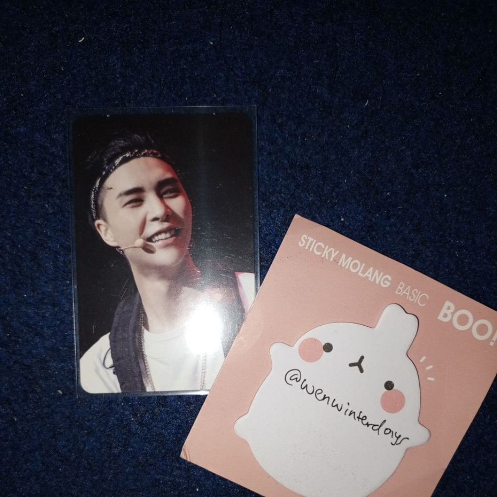 NCT 127 PHOTOCARD OFFICIAL JOHNNY KOCCA JAKARTA EVENT PC ONLY