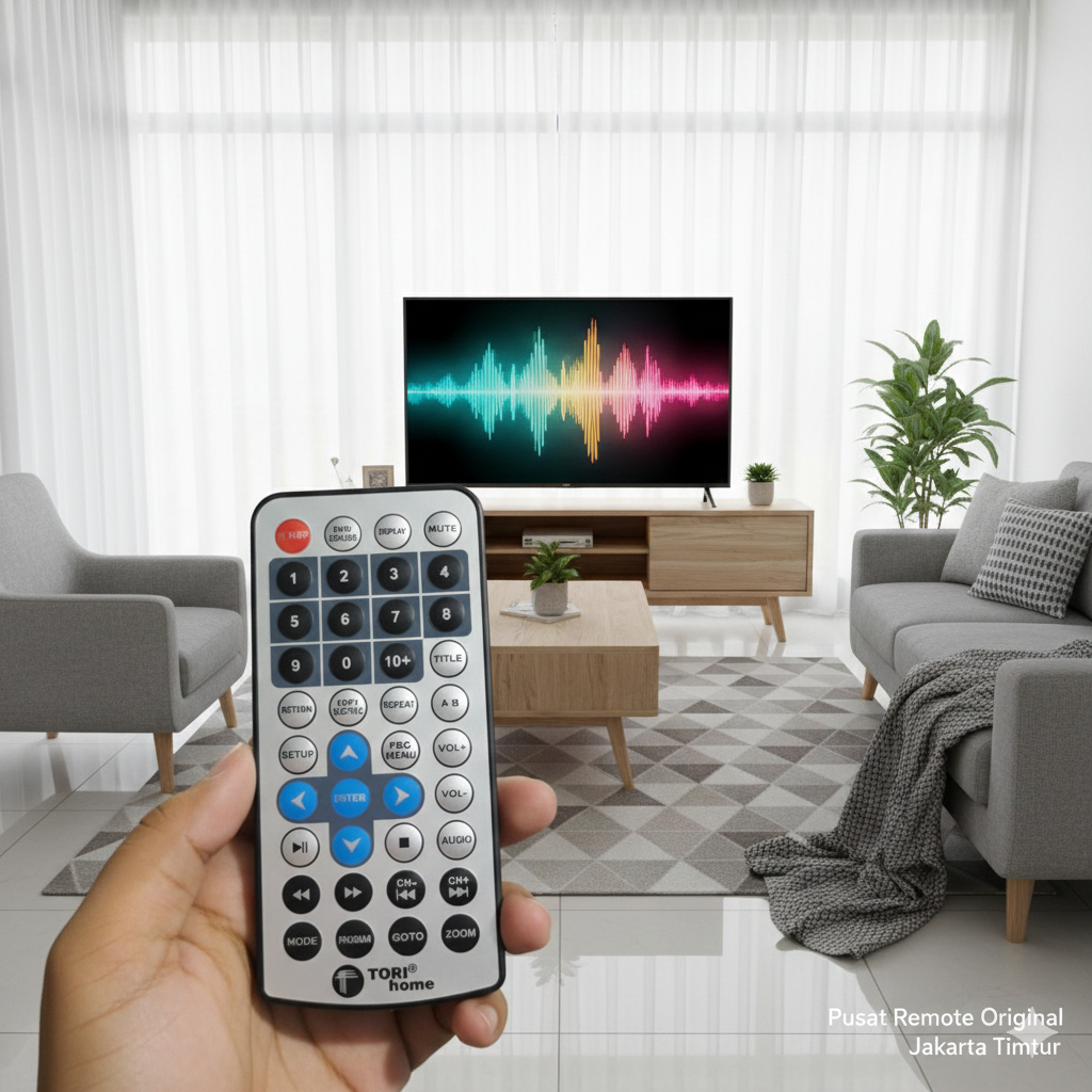 REMOTE REMOT DVD PORTABLE TORI HOME ORIGINAL ASLI