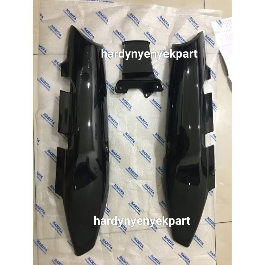 cover set body halus Suzuki tornado 2tak 110cc warna hitam
