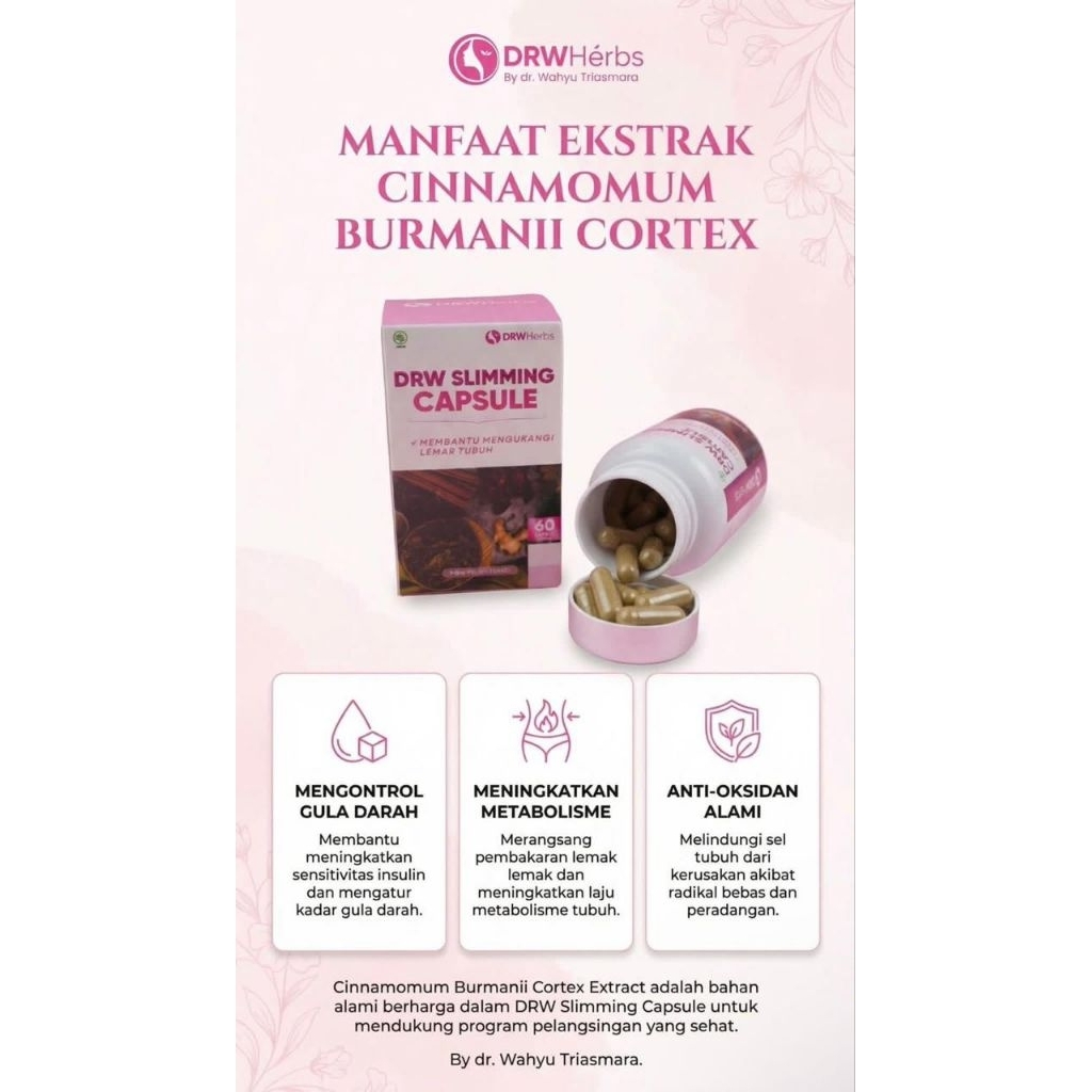 KAPSUL DIET DRW SKINCARE 100%ORIGINAL