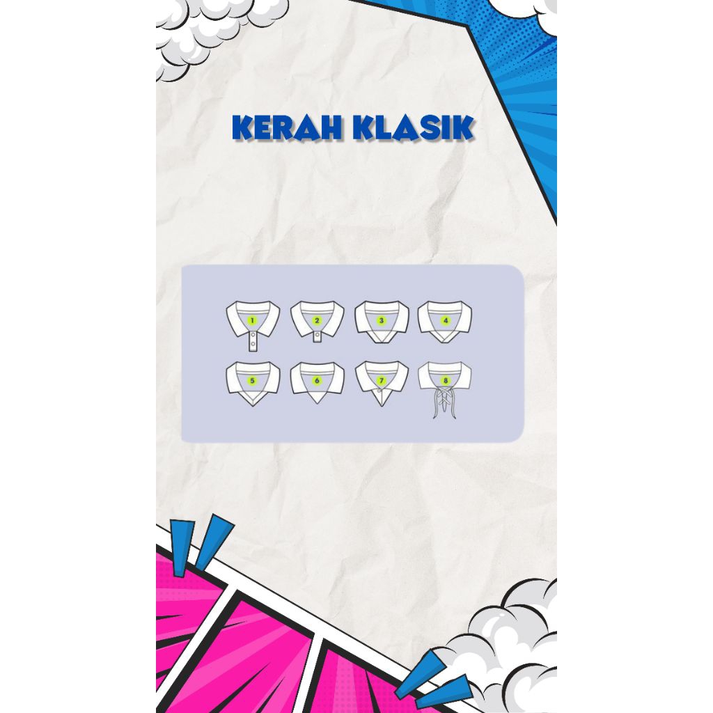 Tambahan kerah wangki, Lengan panjang