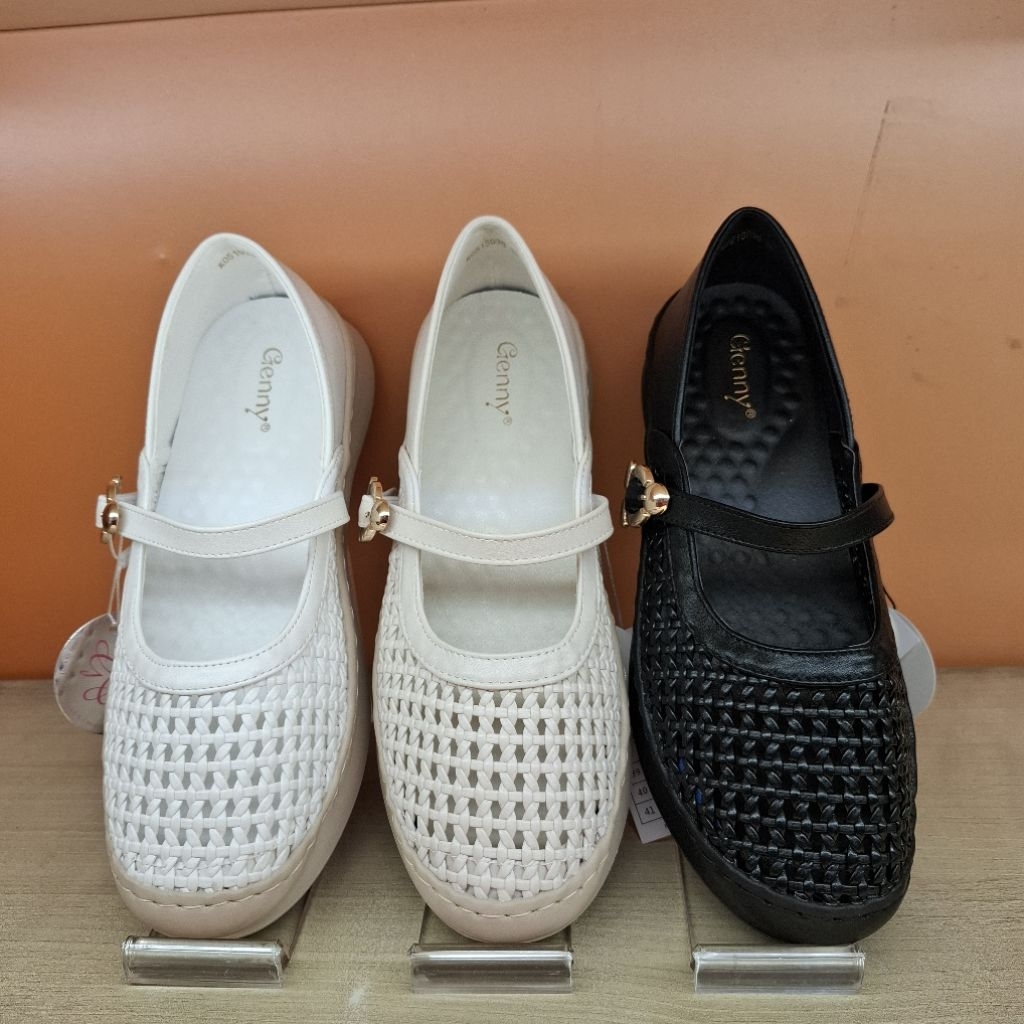 Sepatu Mary Jane Wanita Brand GENNY ORI