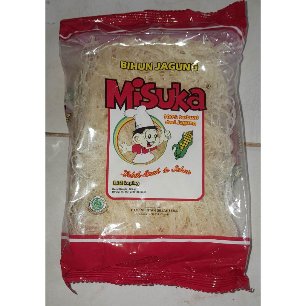 bihun jagung MISUKA 250g /Bihun Jagung Misukan isi 2 Keping 125g