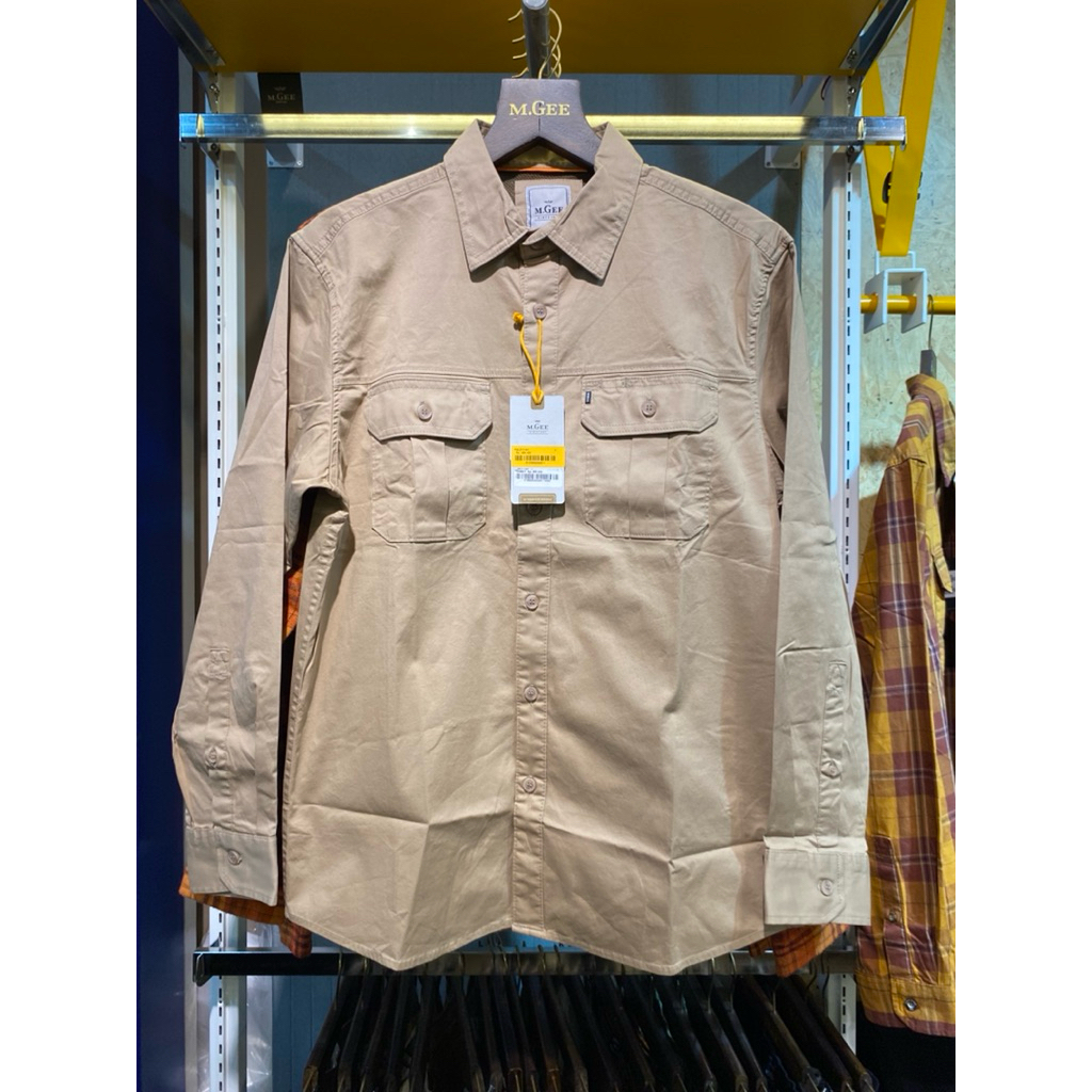 MGEE Kemeja Outdoor Tactical Lengan Panjang Field C001 Khaky