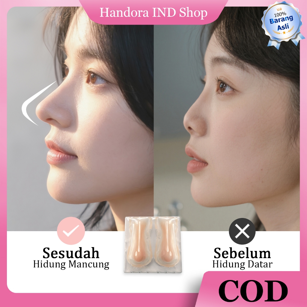 Cosplay Alat Pemancung Hidung Palsu Silikon Tempel Nose Up 3D Anime SFX Makeup Hidung Mancung G