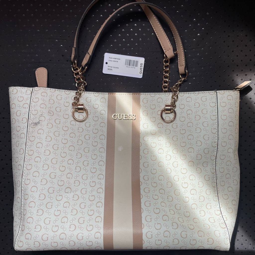 (PRELOVED) TAS GUESS CULKIN TOTEBAG / GUESS TOTEBAG