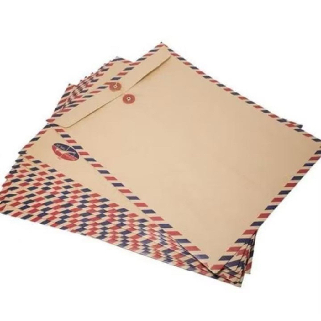 Amplop Coklat Folio 310 Air Mail Tali / Amplop Coklat Air Mail 310