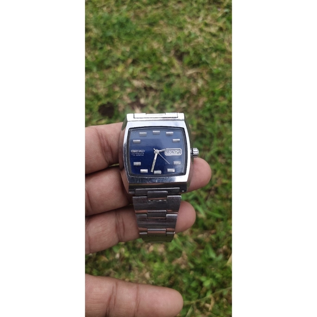 (WAJIB Transaksi Offline , Hrg Net) Seiko Automatic 17Jewels Super Rare 1970 - Preloved 90% Koleksi 