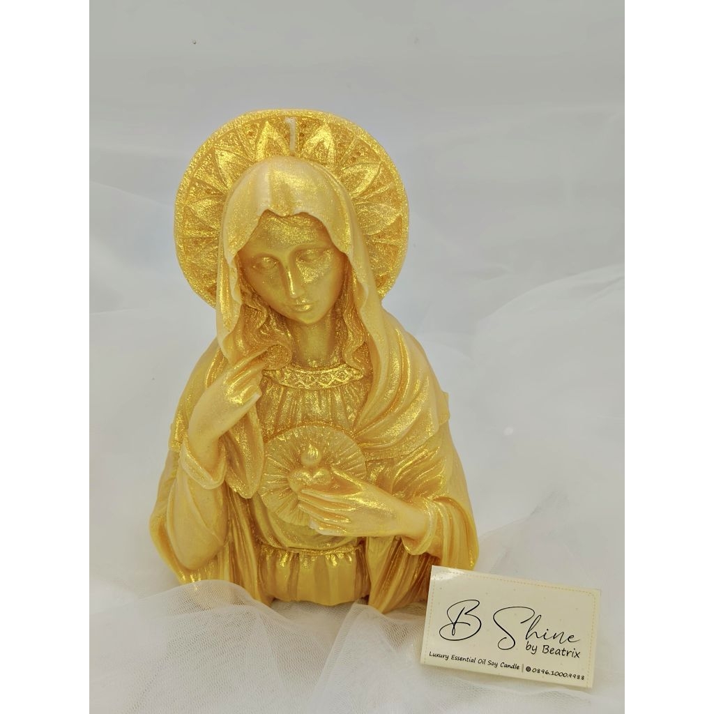 Lilin doa/ lilin rohani bunda maria hati kudus