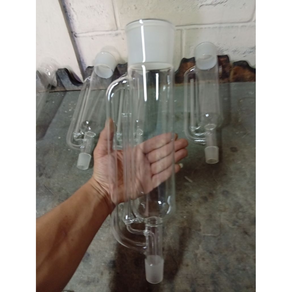 Extractor For Soxlet vol. 500ml. NS Atas 60/50 NS Bawah 29/32