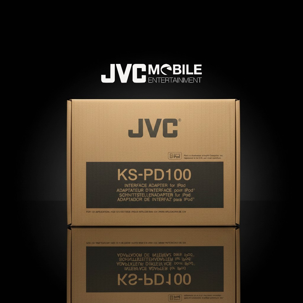 JVC KS-PD100 : iPod / iPhone Interface Adapter for JVC Head Unit (J-Link) - Control, Charge & Text D