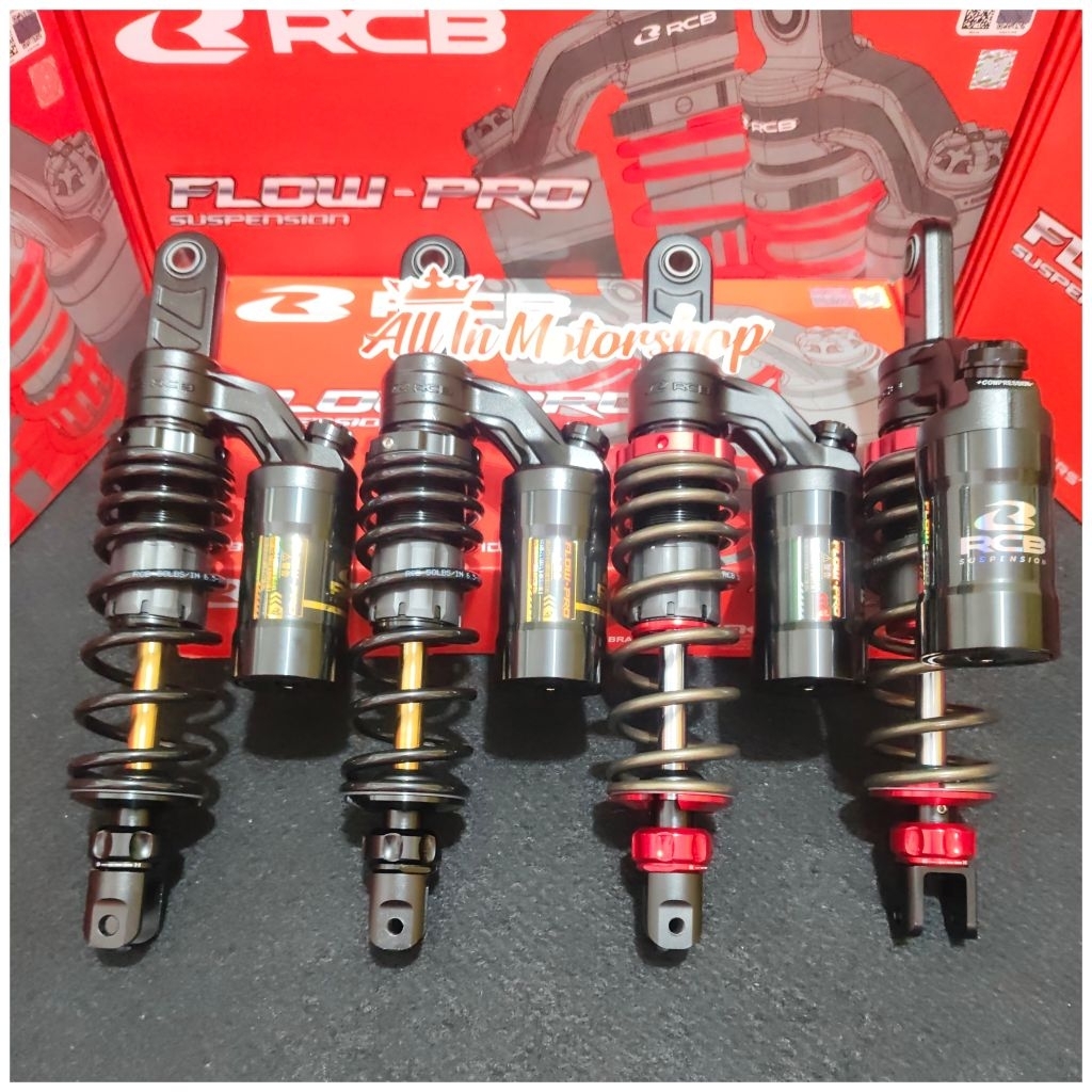 Shock shokbreaker rcb flow pro 305mm 320mm 330mm 365mm aerox  nmax old new turbo rx king pcx 160