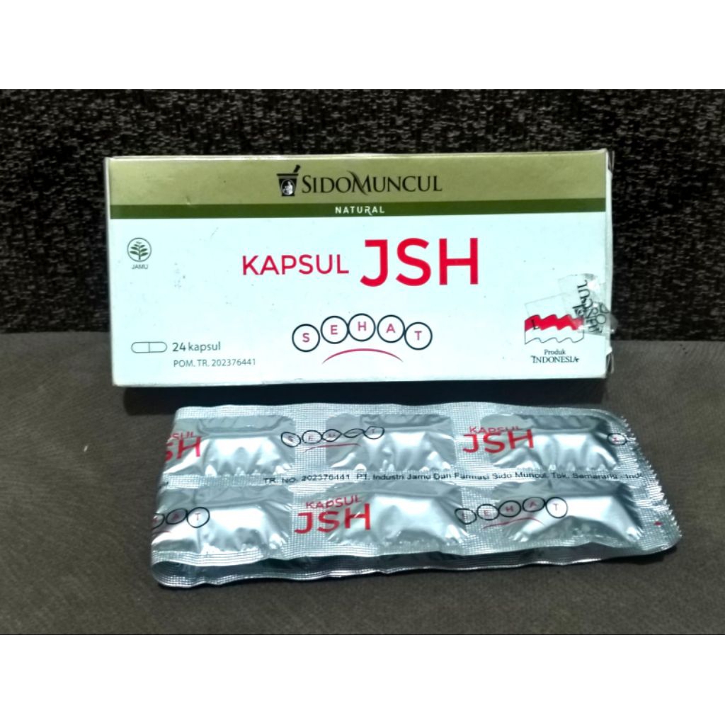 jsh sidomuncul  strip 12 kapsul