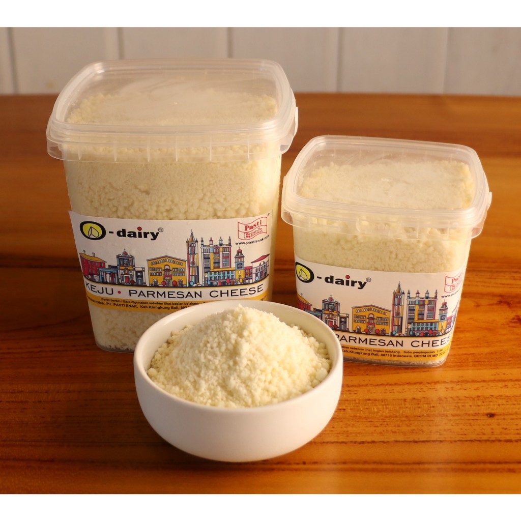 Grated Parmesan Cheese - Keju Parmesan Parut Pasti Enak