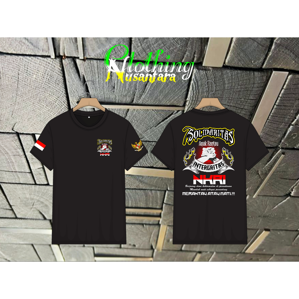 KAOS SOLIDARITAS ANAK RANTAU NKRI SABLON PREMIUM