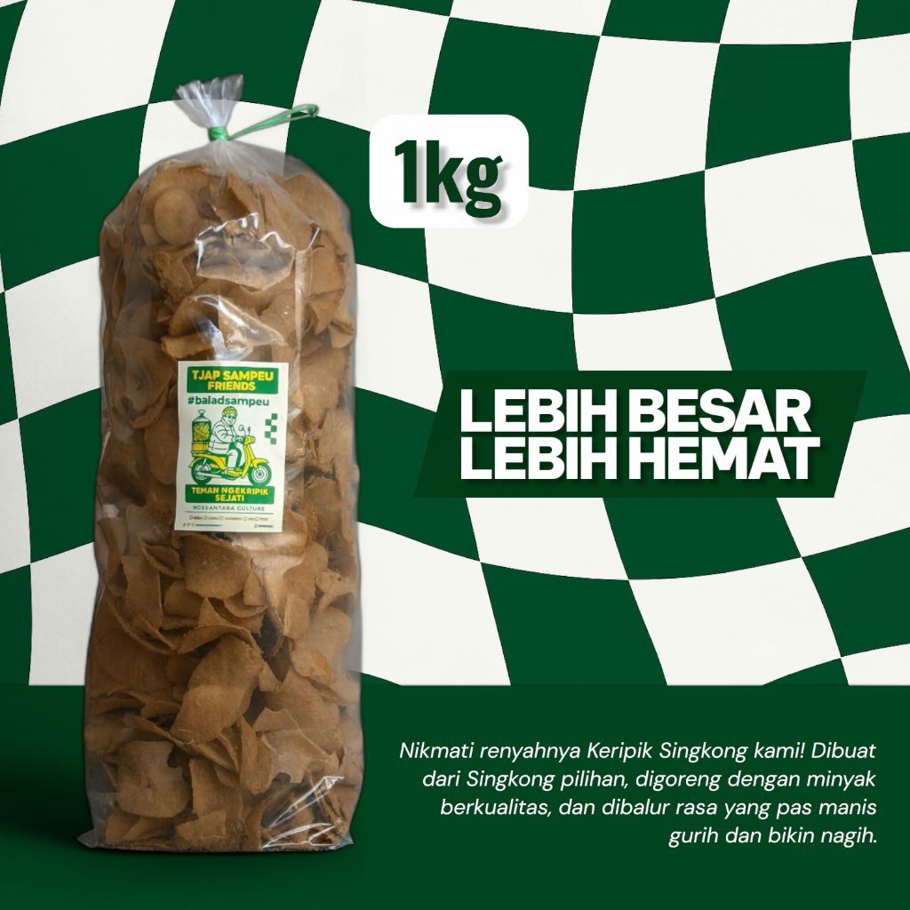 TSF. Keripik Singkong Coklat