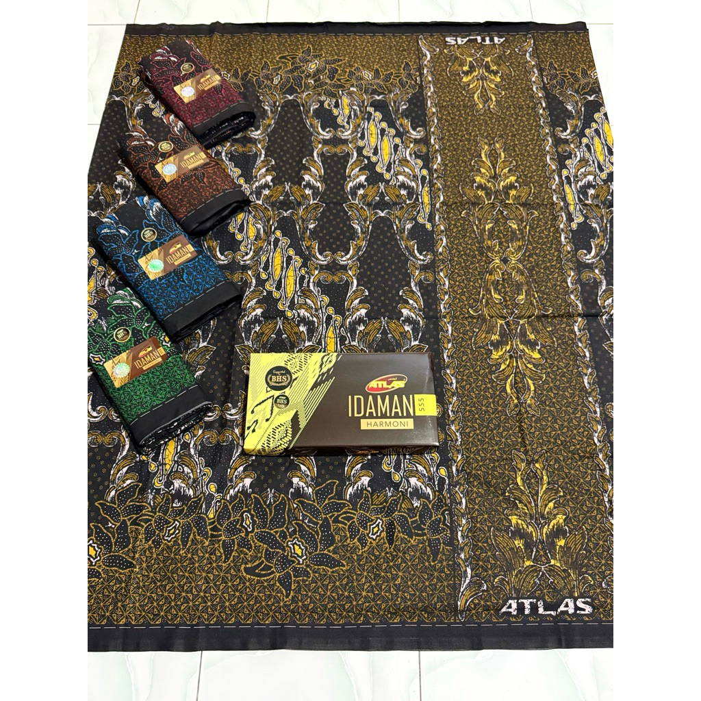 -akifabidOS- ECER dan GROSIR sarung ATLAS harmoni 555 batik sarung atlas gujarati batik motif BHS sa