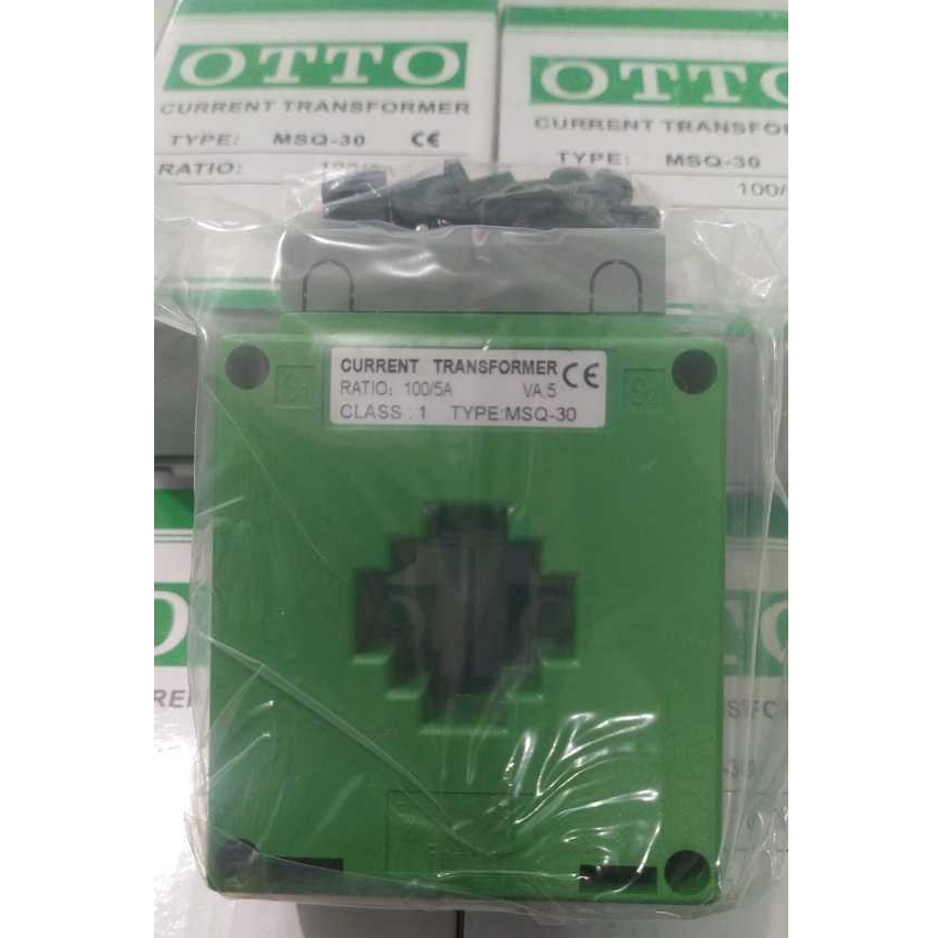CURRENT TRANSFORMER (CT) MSQ-30 RATIO 100/5A OTTO
