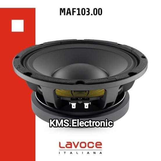 Speaker 10" Lavoce Type MAF 103.00 Voice Coil 3" Karakter Middle Original Clarity