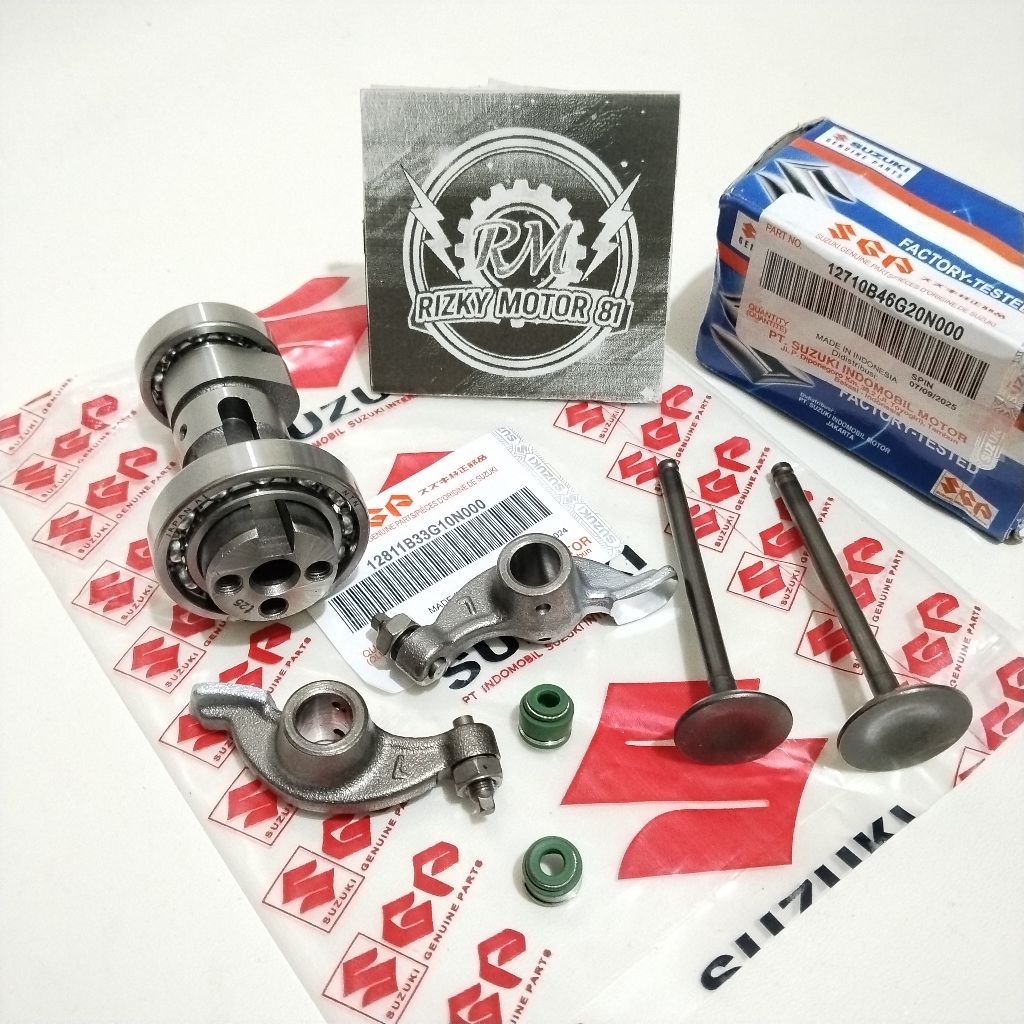 NOKEN AS+PLATUK KLEP+PAYUNG KLEP+SIL SUZUKI SPIN 125 ORIGINAL SGP