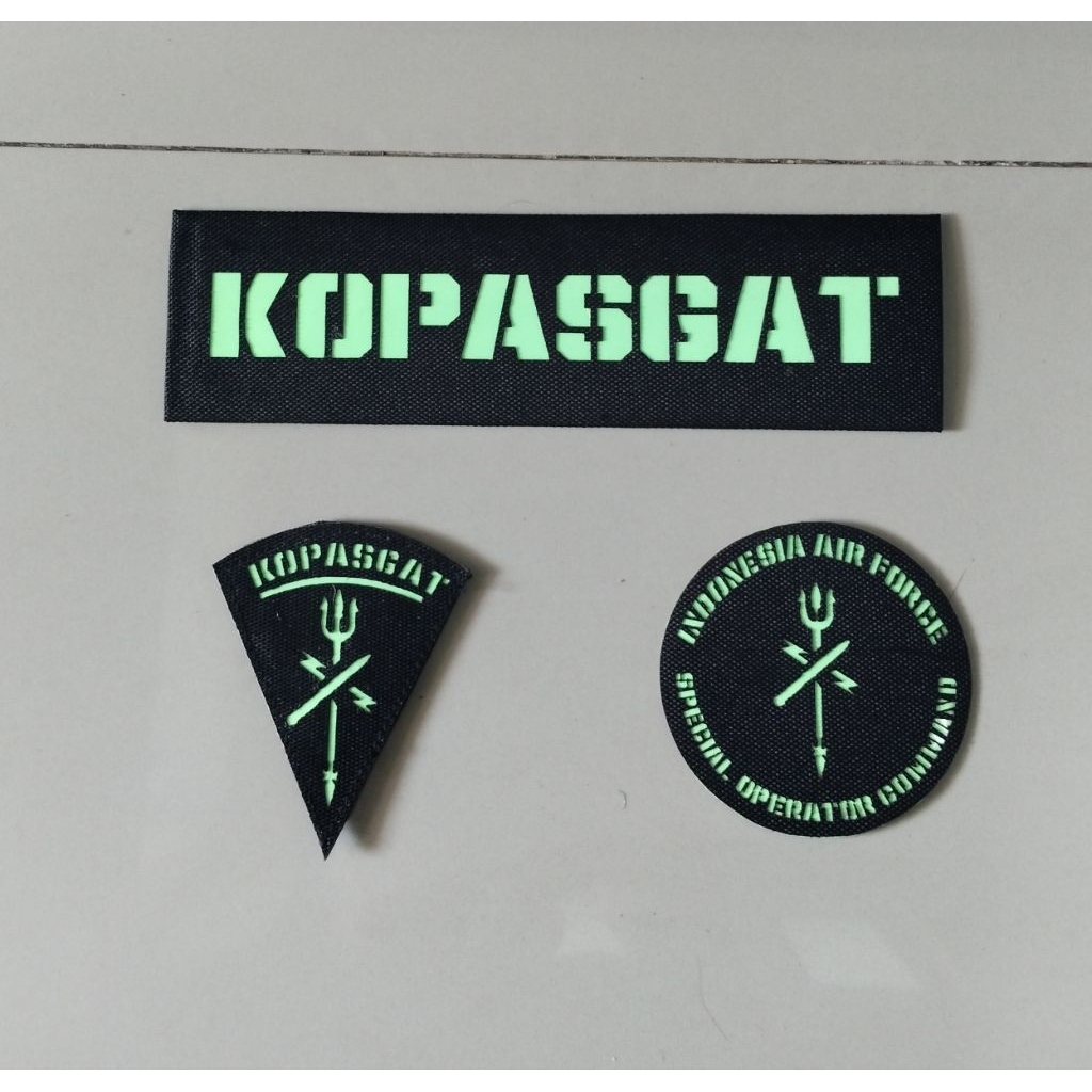 PATCH LASER KOPASGAT GLOW IN THE DARK