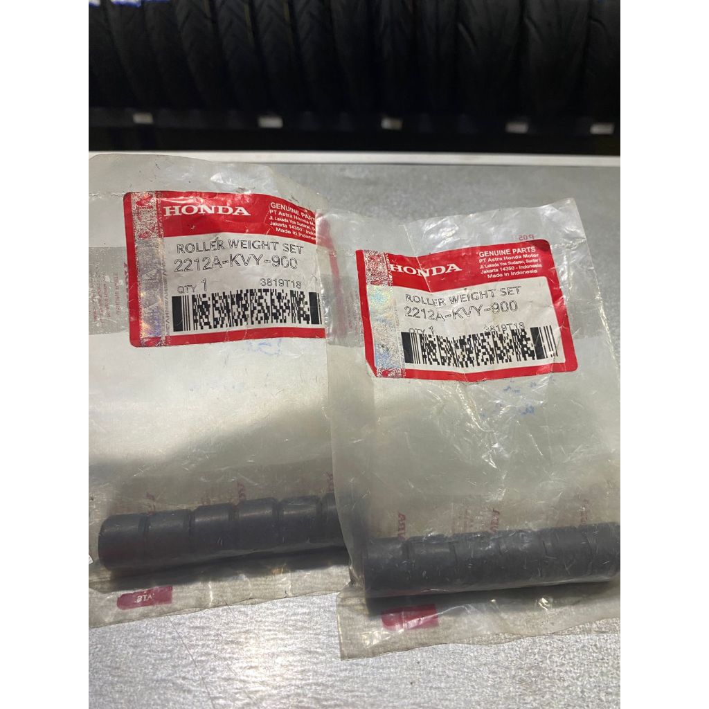 Sido Makmur – Roller Set CVT 12 Gram Honda Beat Scoopy Spacy Karbu 1 Set 6 Pc Sparepart Motor