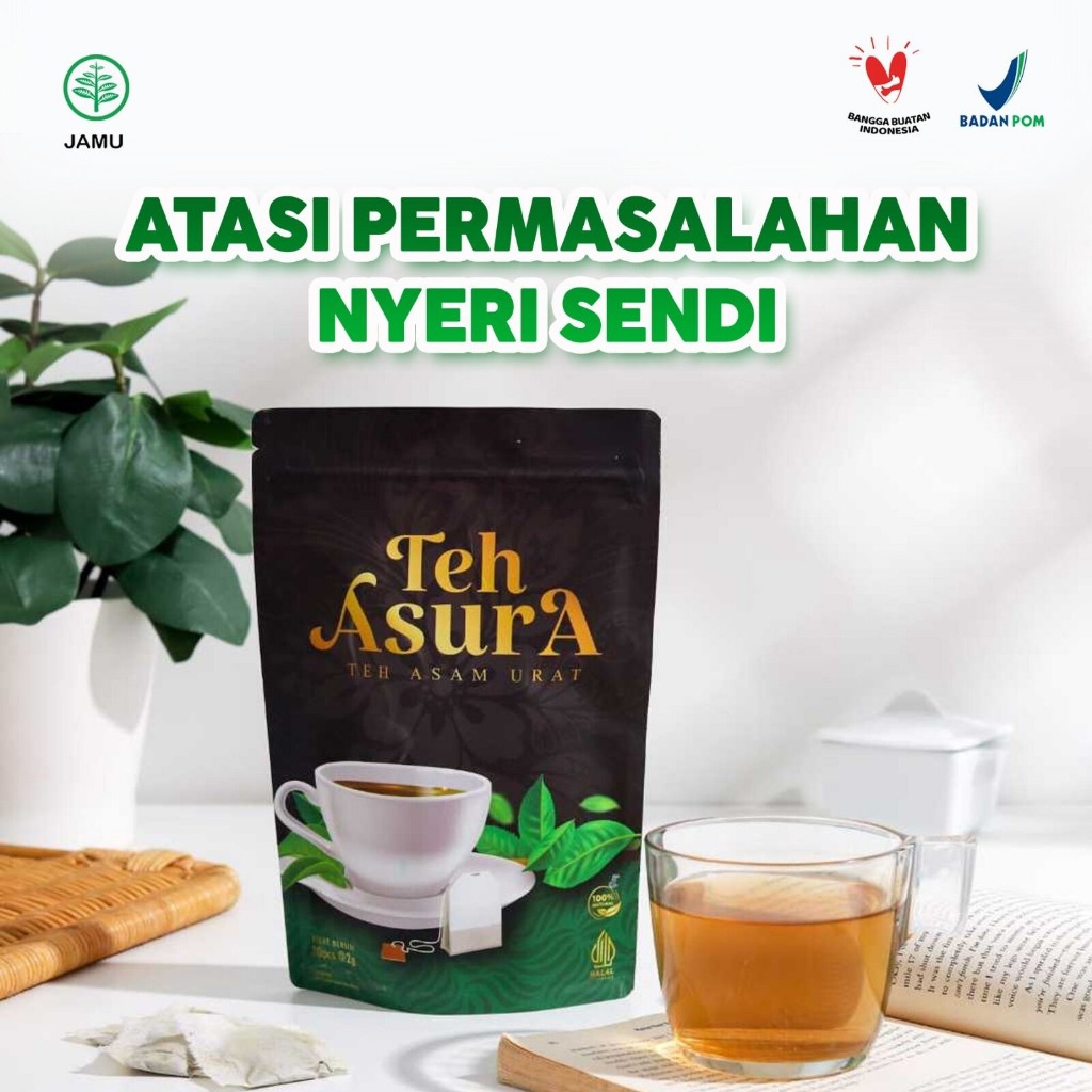Teh ASURA Original Herbal Asam Urat Nyeri Sendi