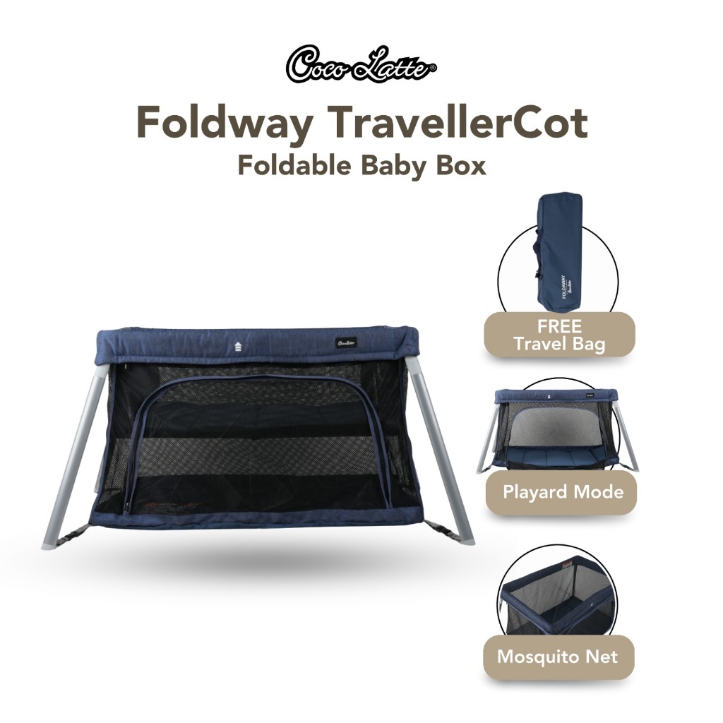 COCOLATTE FOLDWAY TRAVELLERCOT Baby Box