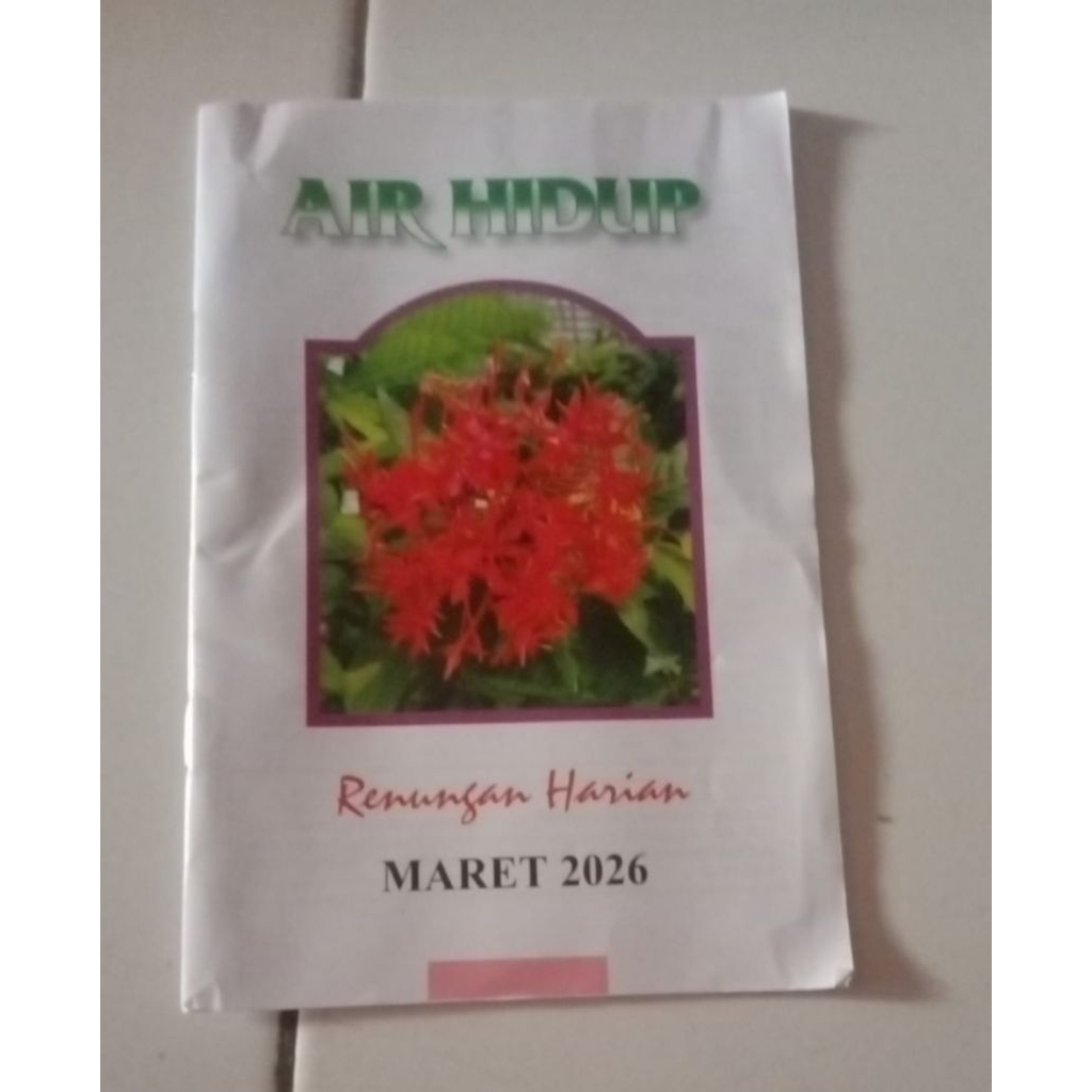 Renungan Air Hidup Maret 2026