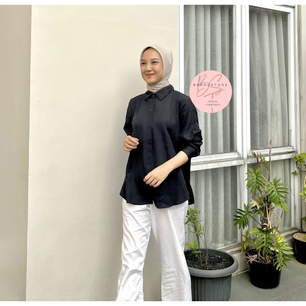 Kemeja Wanita S Blouse Shakila Botega Premium Baju Kekinian Ospek Kantor Cpns Kerja