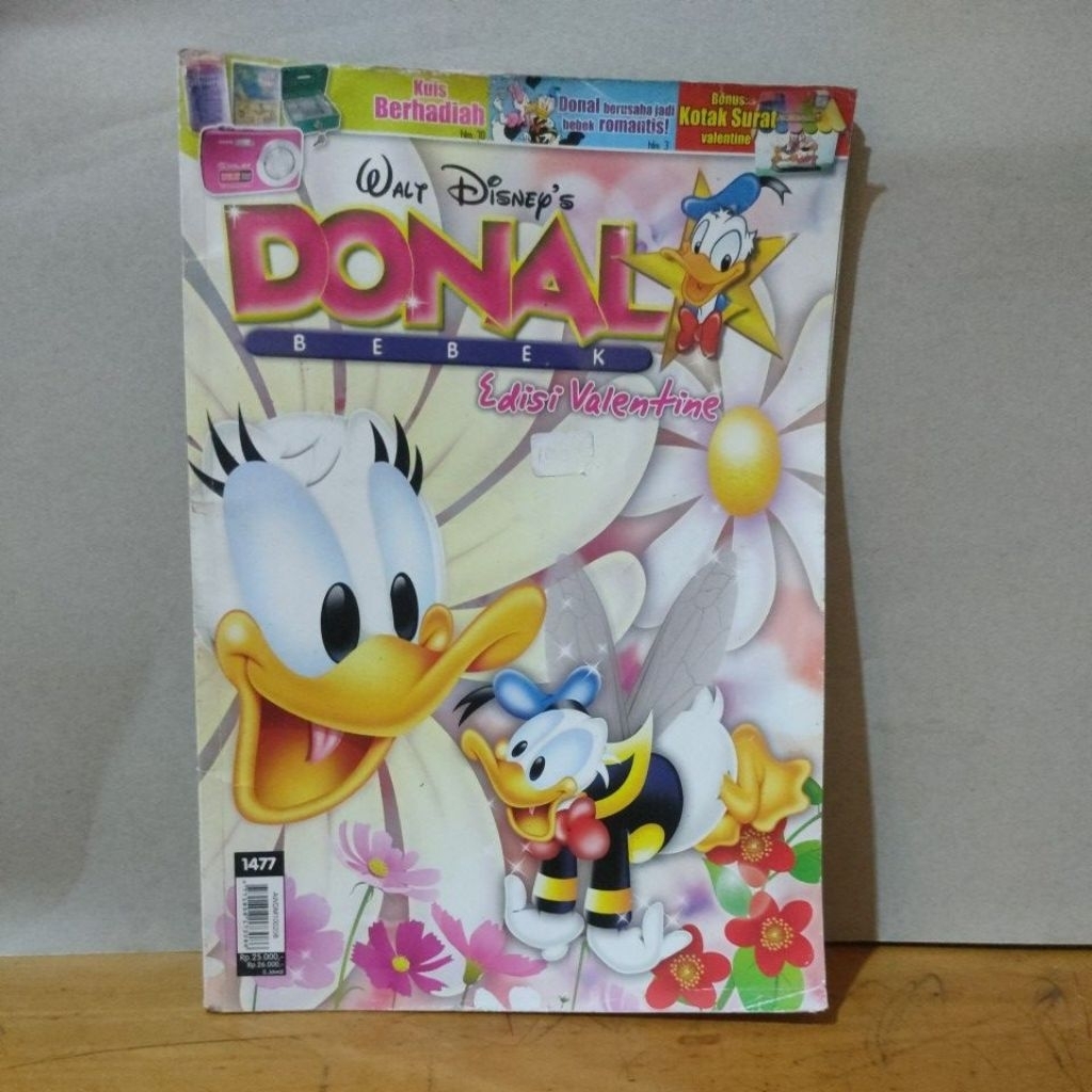 WALT DISNEY DONAL BEBEK EDISI VALENTINE