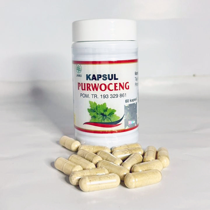 obatkuatpriaKapsul Purwoceng Isi 60 Asli 100% Original