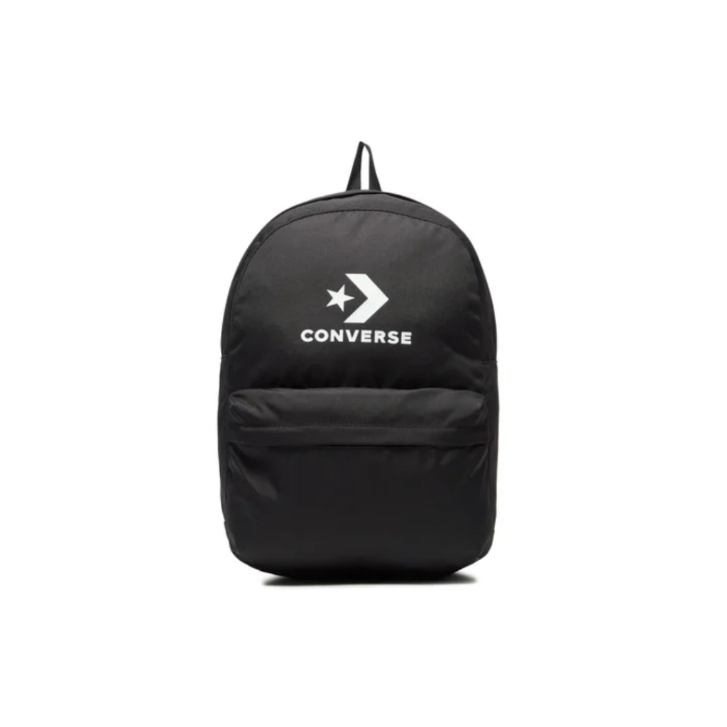 Converse Tas Ransel Original Unisex Speed 3 Large Logo Hitam 19L 42x29x12cm Tas Ransel Unisex Asli d