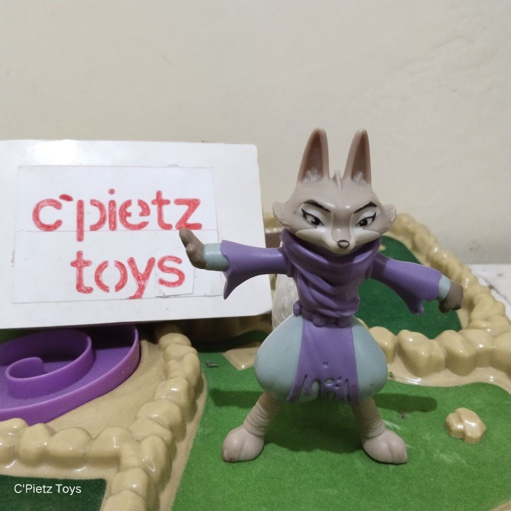 Figure Burger King DWA Kungfu Panda Zhen - Kungfu Panda 4 Series (Second/Preloved)