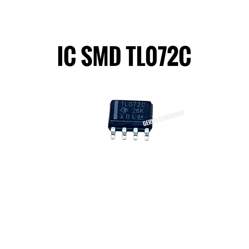 ic SMD TL072C 8pin kaki ic smd tl072c