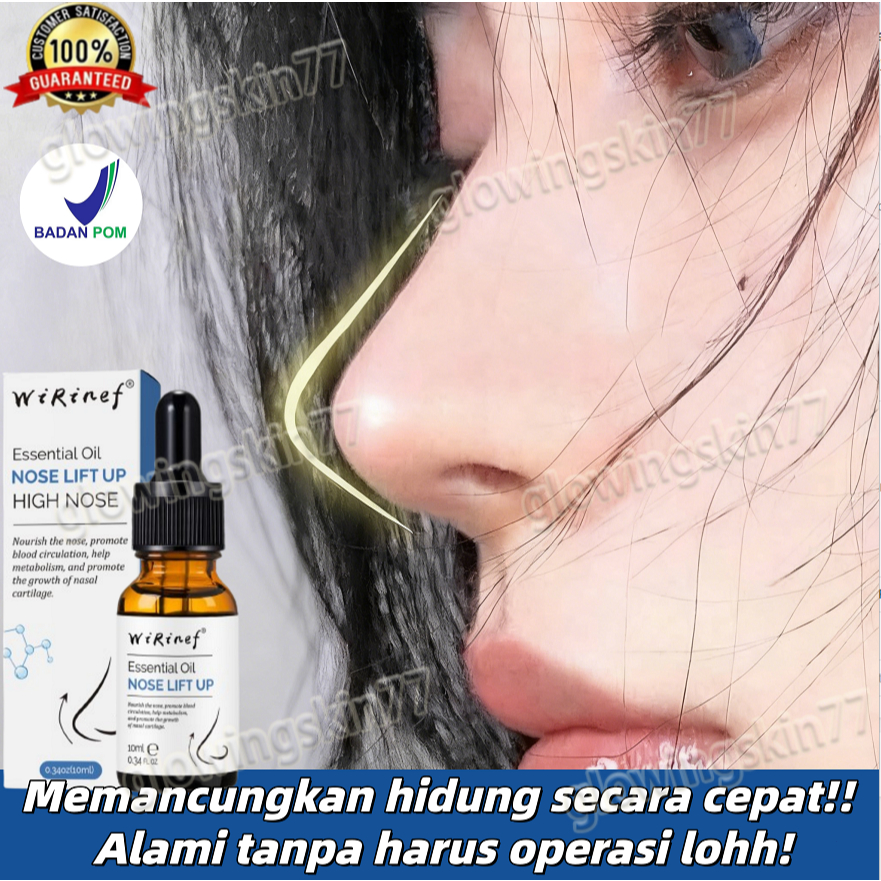 [COD]Serum Pemancung Hidung Permanen Original Asli 10ml/ Minyak Pijat Esensial Pemancung Hidung dan 