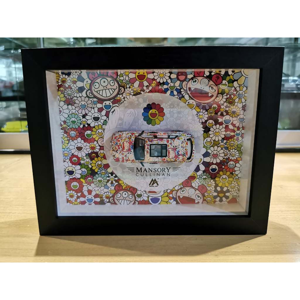 64 Frame Time Micro X Model Art Rolls Royce Cullinan Tokyo Flower Murakami