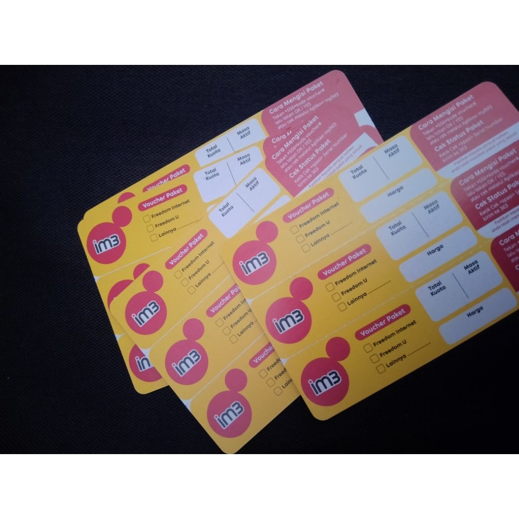 voucher indosat/m3 bulanan