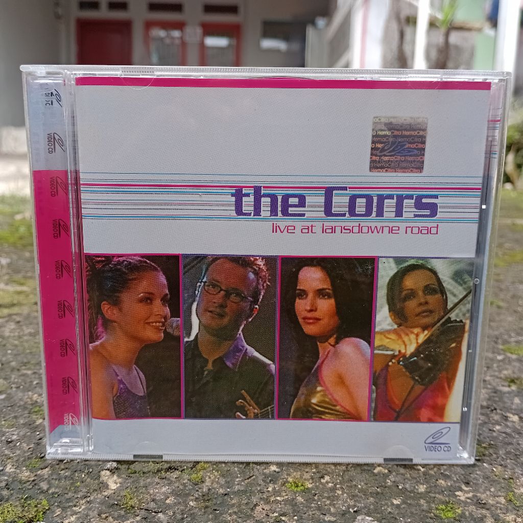 VCD The Corrs: Live at Lansdowne Road (2000) 2 Disc Original Atlantic Records VideoCD